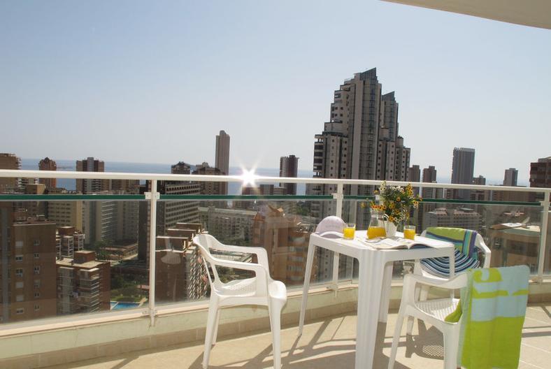 Apartamentos Playamar Benidorm Eksteriør bilde