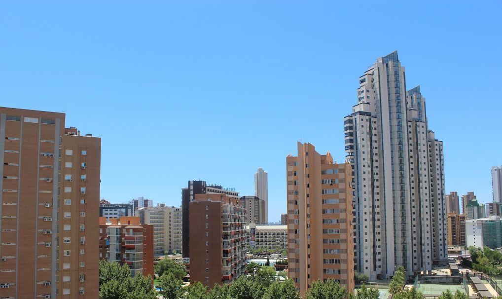 Apartamentos Playamar Benidorm Eksteriør bilde